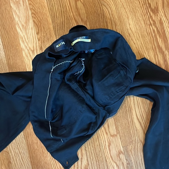 Anthropologie x Maeve Colette Linen-Blend Crop Wide-Leg Pants Size 29 NWT - Picture 7 of 14